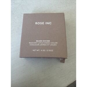 NIB Rose Inc Blush Divine Radiant Lip & Cheek Color - Foxglove